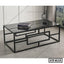 Simple Design Metal and Glass Tea Table CT-613