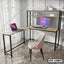 Corner L-Shaped Study Table-CT-1587