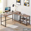 Modern L-Shaped Computer Desk-CT-1588