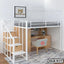 Apartment Loft Bunk Bed With Desk DLB-917