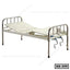 Adjustable manual hospital bed with metal frame and cranks, model HB-309