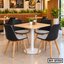 4-Seater Premium Restaurant Table RT-2753
