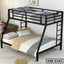 Space Saving Metal Bunk Bed With 2 Ladders SBB-2324-SMM BD STORE