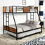 Bunk Bed with Extra Bed and Two Side Ladders-SBB-2339-SMM BD STORE