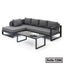 Metal L-Shape Sofa in Bangladesh S-1284 – SMM BD STORE
