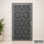 Contemporary Laser Cut Steel Door SD-434