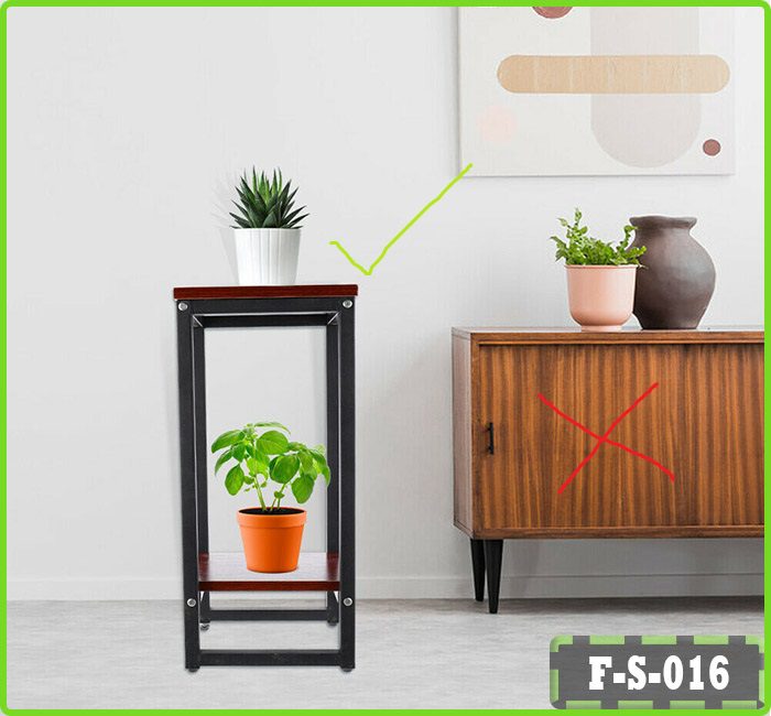 Metal Plant Stand | Flower Pot Display Shelf FS-016