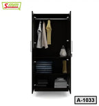 Midnight Dual Door Board Almirah | A-1033