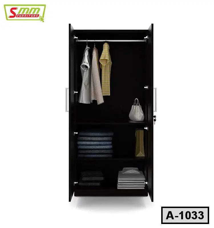 Midnight Dual Door Board Almirah | A-1033