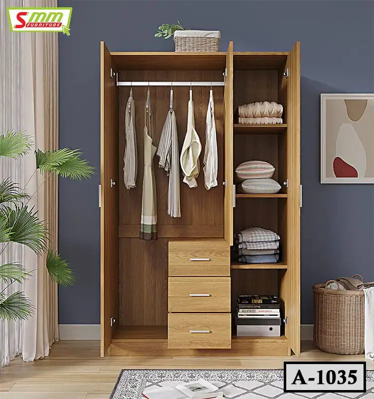 Modern Elegance Board Almirah-A-1035 – SMM BD STORE