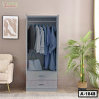 Space Saving Melamine Board Almirah with Wardrobe For Bedroom A-1048