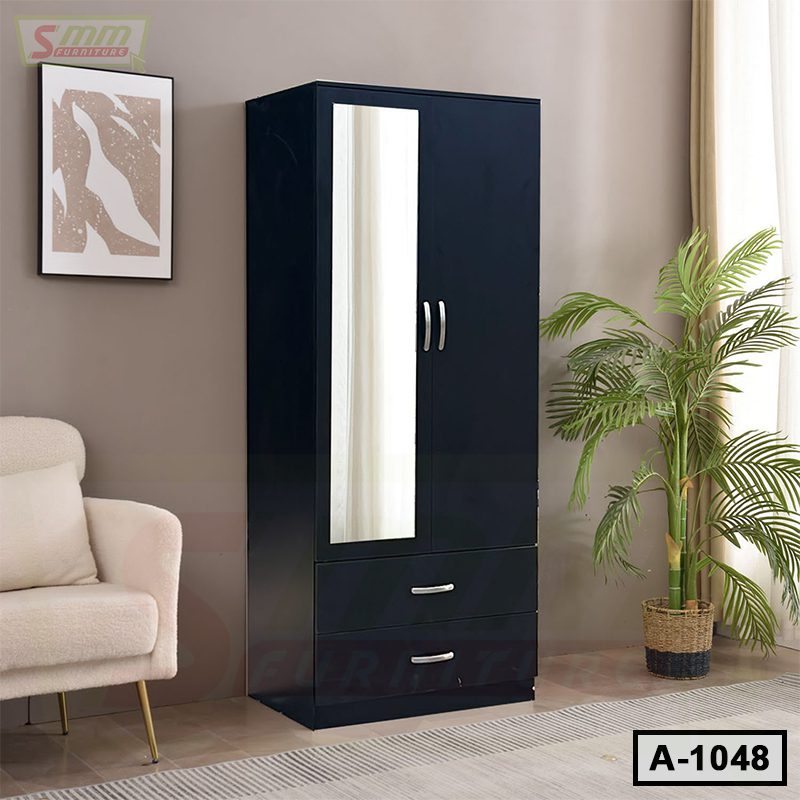 Space Saving Melamine Board Almirah with Wardrobe For Bedroom A-1048