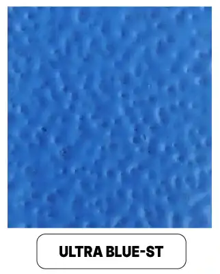 Ultra Blue-ST textured blue surface material sample for modern furniture