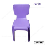 Modern Edge Back Plastic Chair DPC-887