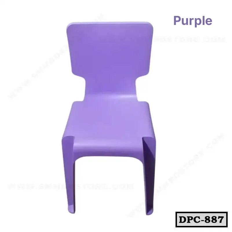 Modern Edge Back Plastic Chair DPC-887