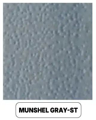 Textured Mun shel Gray-ST surface sample, matte gray finish for modern furniture