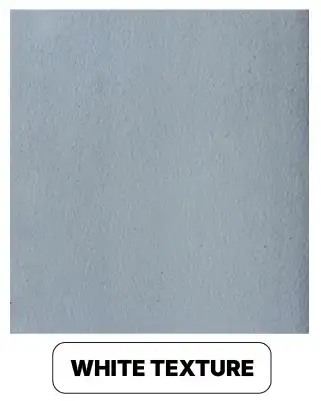 white textured surface sample for modern furniture design