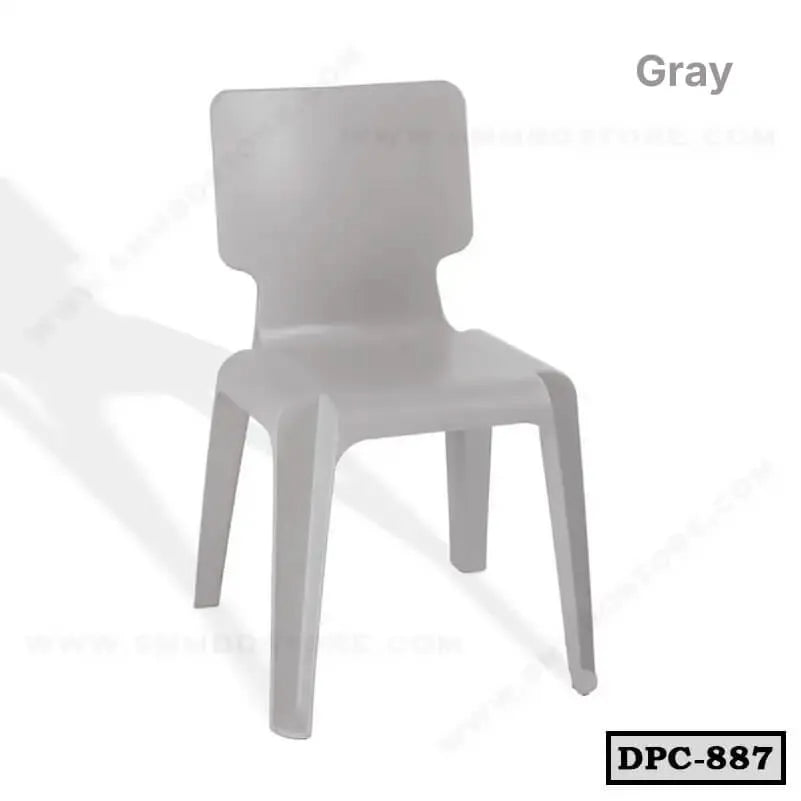 Modern Edge Back Plastic Chair DPC-887