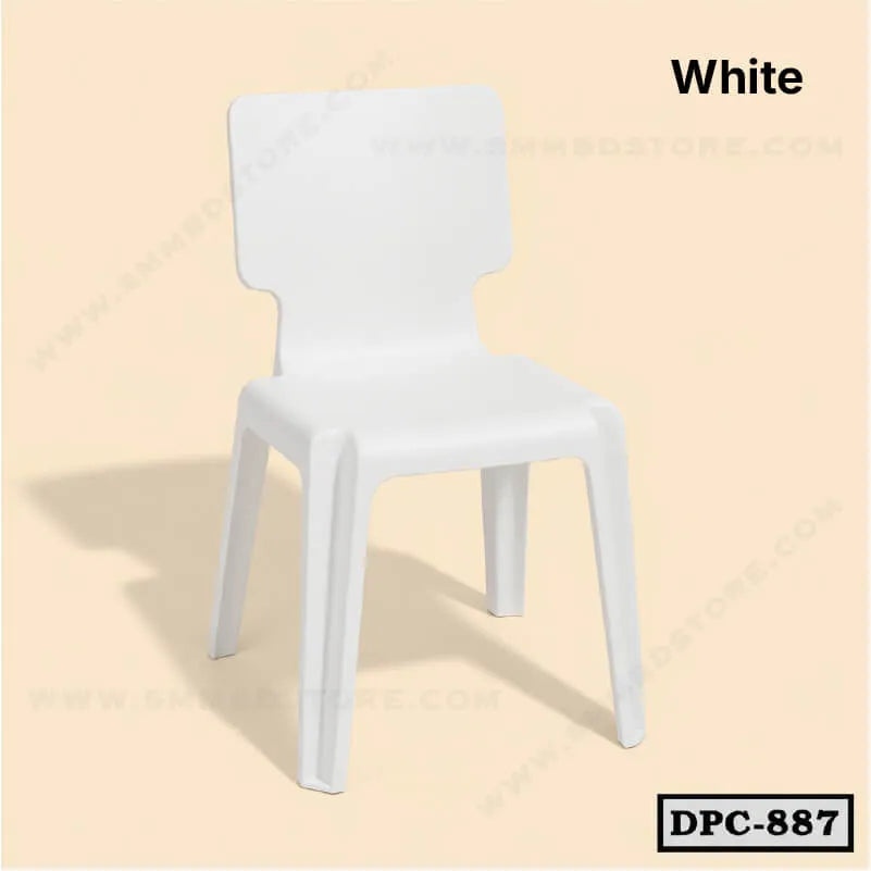 Modern Edge Back Plastic Chair DPC-887