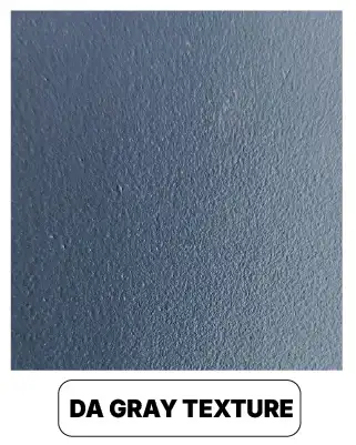 Textured DA gray color sample for modern home or office furniture surfaces