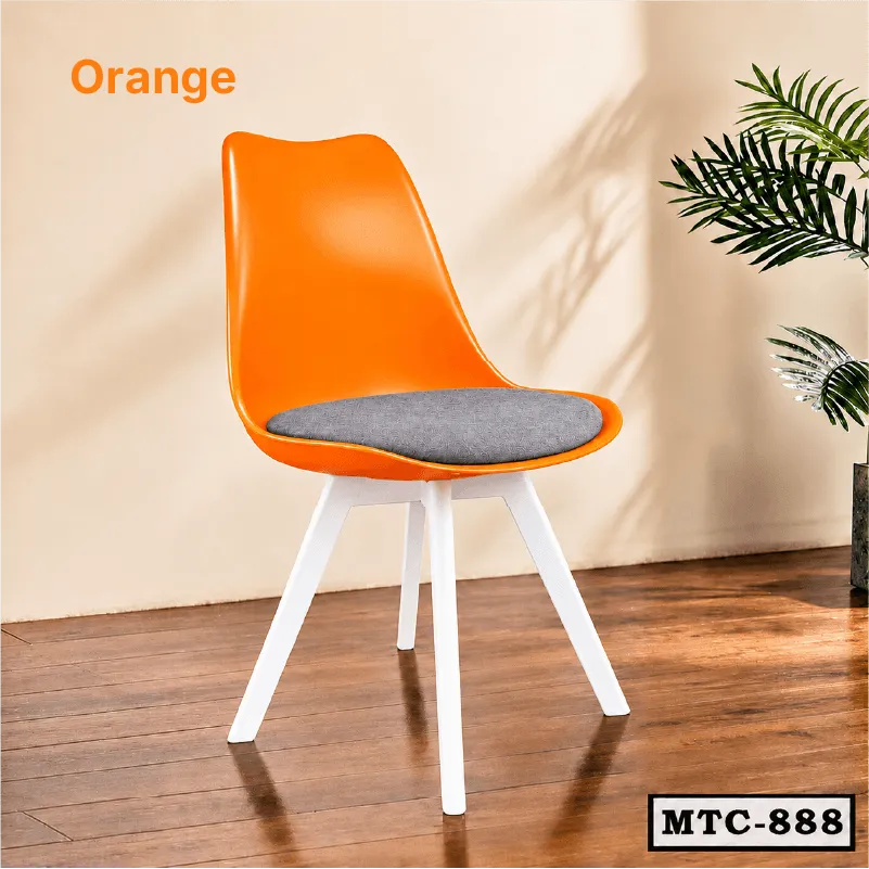 Heavy Duty Metal Leg Tulip Chair MTC-888
