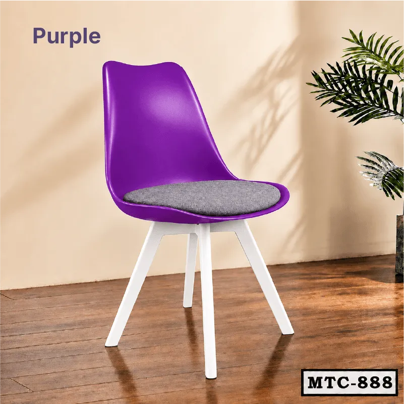 Heavy Duty Metal Leg Tulip Chair MTC-888