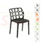 Modern Plastic Cafe Chair – CC-872