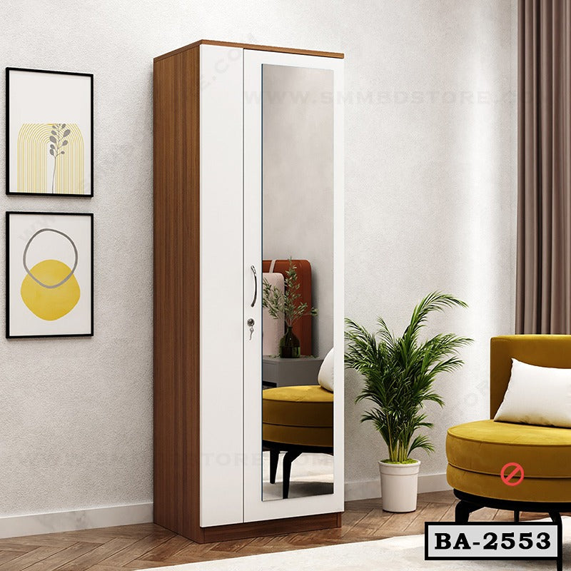 Single Door Board Almirah with Mirror BA-2553