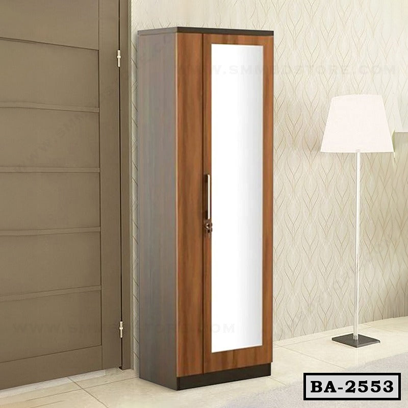 Single Door Board Almirah with Mirror BA-2553
