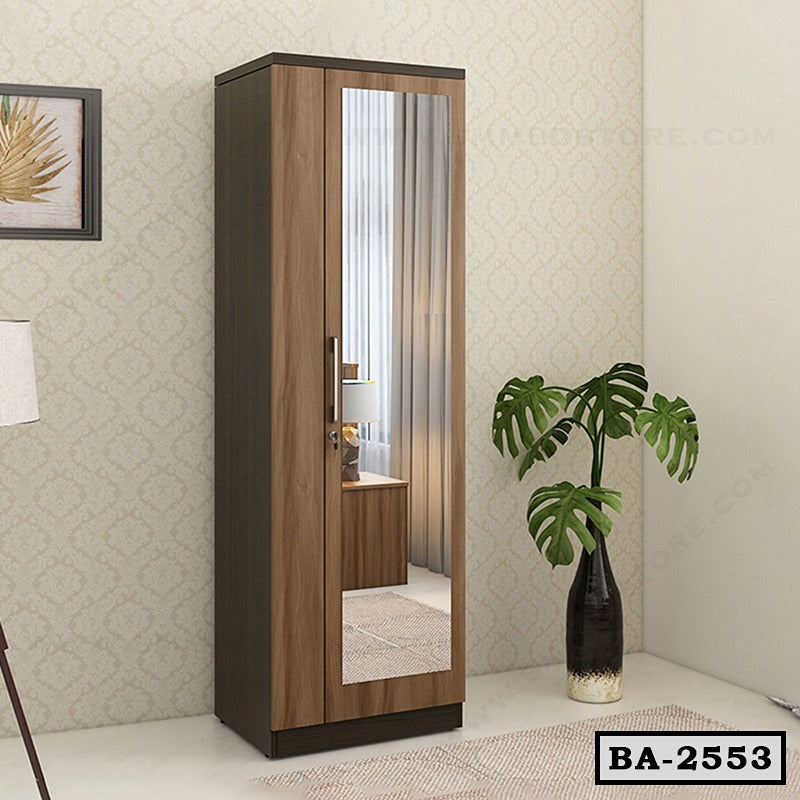 Single Door Board Almirah with Mirror BA-2553