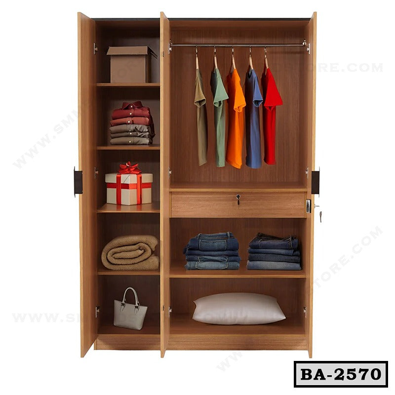 Strong and Durable Laminated Board Almirah BA-2570