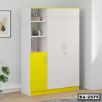 Stylish 3 Door Board Storage Almirah BA-2575