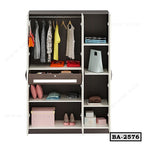 Three Door Melamine Elegance Almirah BA-2576