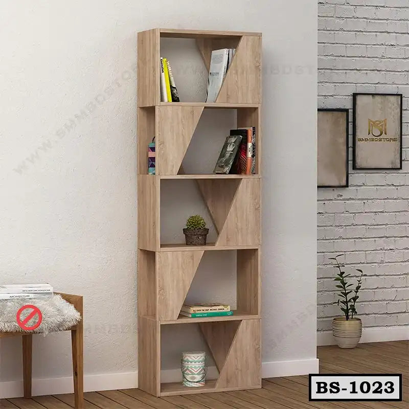 Modern Design Bookshelf in Bangladesh BS-1023 - SMM BD STORE