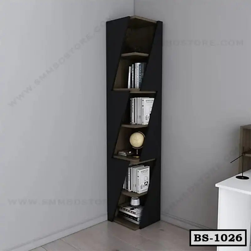 Corner Bookshelf Price in Bangladesh-BS-1026 - SMM BD STORE