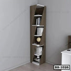 Corner Bookshelf Price in Bangladesh-BS-1026 - SMM BD STORE