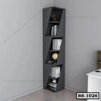 Corner Bookshelf Price in Bangladesh-BS-1026 - SMM BD STORE