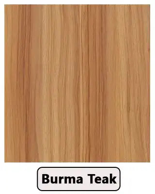 Natural Burma teak wood texture with light brown and golden grain patterns for furniture use