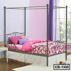Modern Metal Canopy Bed Frame For Kids (CB-1335)