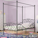 Modern Metal Canopy Bed Frame For Kids (CB-1335)