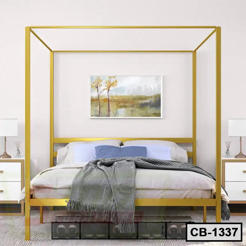 Canopy Bed Frame Design (CB-1337) Secondary image