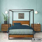Double Metal Canopy Bed Frame (CB-1339)