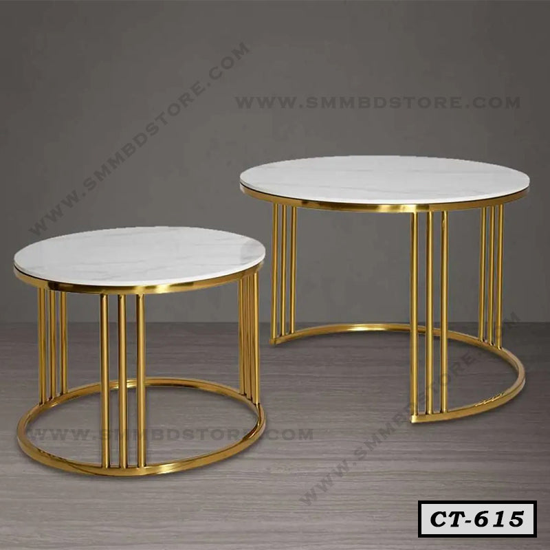 Round Coffee Table Set For Living Room CT-615