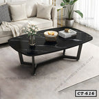 Modern Oval-Shaped Coffee Table CT-616