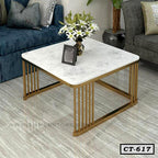 Modern Minimalist Style Square Coffee Table Set CT-617
