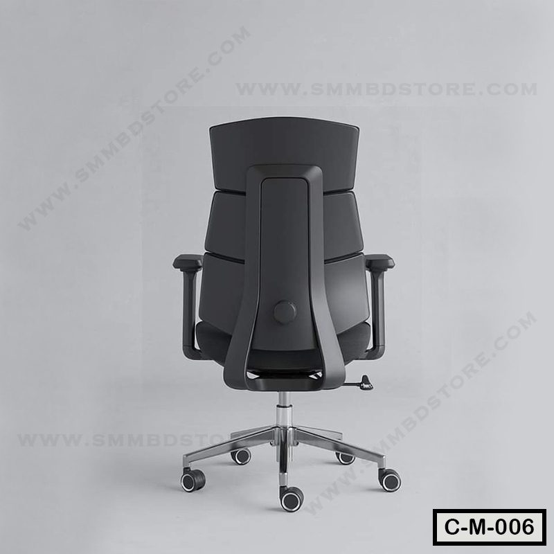 High Back Office Chair | CM-006-Black Secondary image