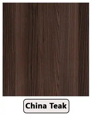 Dark brown China teak wood texture sample for furniture design