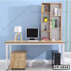 Computer Desk With Bookshelf Combination Creative Home Study Table CT-1513