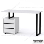 Modern Home Office Computer Desk with Drawer Unit | CT-1535