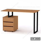 Modern Home Office Computer Desk with Drawer Unit | CT-1535